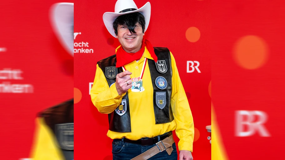 Alexander Dobrindt an der Fastnacht in Franken, 6. Februar 2026.